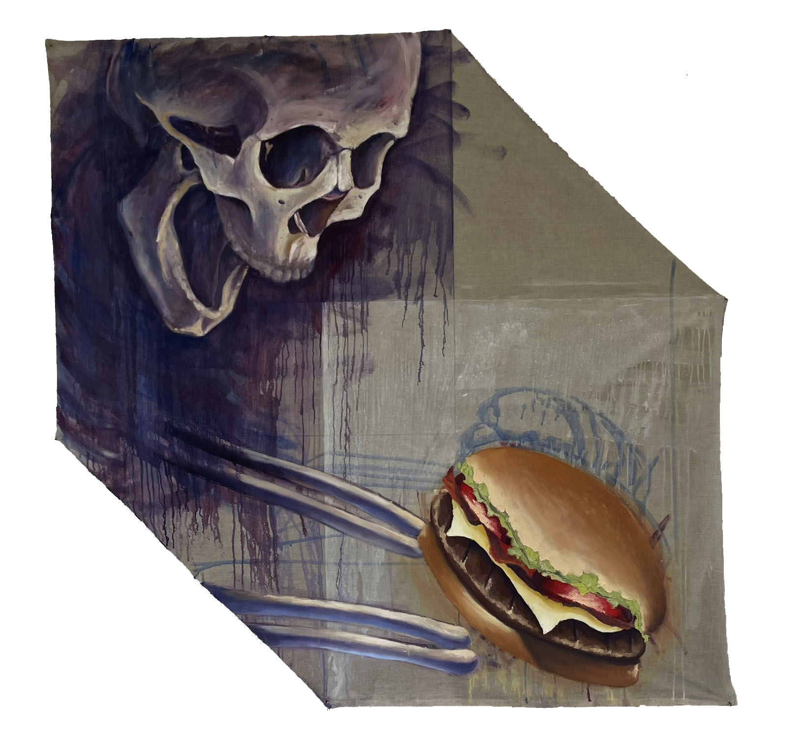 Burger skelet(burger skeleton)